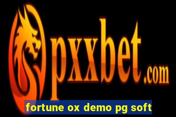 fortune ox demo pg soft